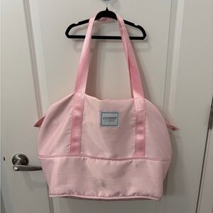 Larvender Light Pink Travel Bag